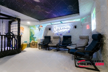 深圳水泥直塑之施工人造盐疗房的鬼斧神工都来看看