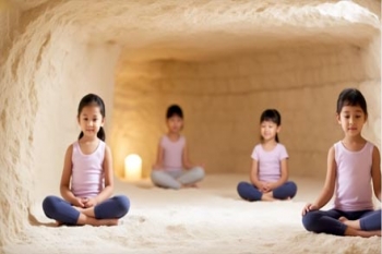 儿童盐洞瑜伽