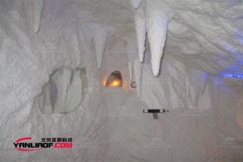 河南仿真山洞盐疗酒店装修 原始生态洞穴既视感太上头了