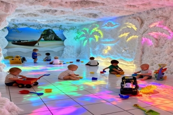 科技感爆满的---低龄幼儿盐洞