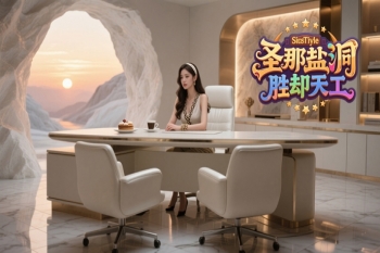 重庆合川盐疗房办公区成功地推翻了传统室内装修制作理论