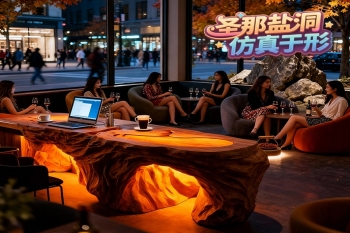 广东盐疗屋酒吧制作凸显了屋主高雅品味与特别格调