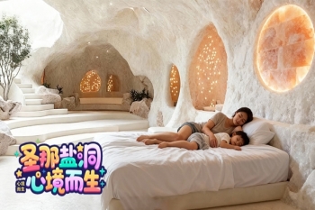 广州一洞三十年人造洞穴盐疗屋 阳光与洞穴的私语