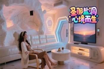 牛马们的造梦空间 杭州盐疗房办公区一眼坠入童话里