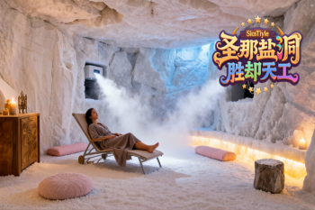 湖南盐洞盐疗SPA设计亮点 今日案例制作分享