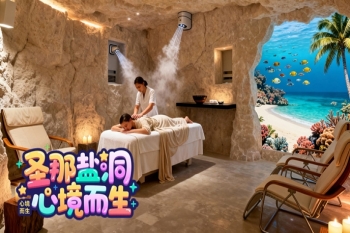 二十一世纪具特色的项目-洞穴主题盐洞医美馆设计制作